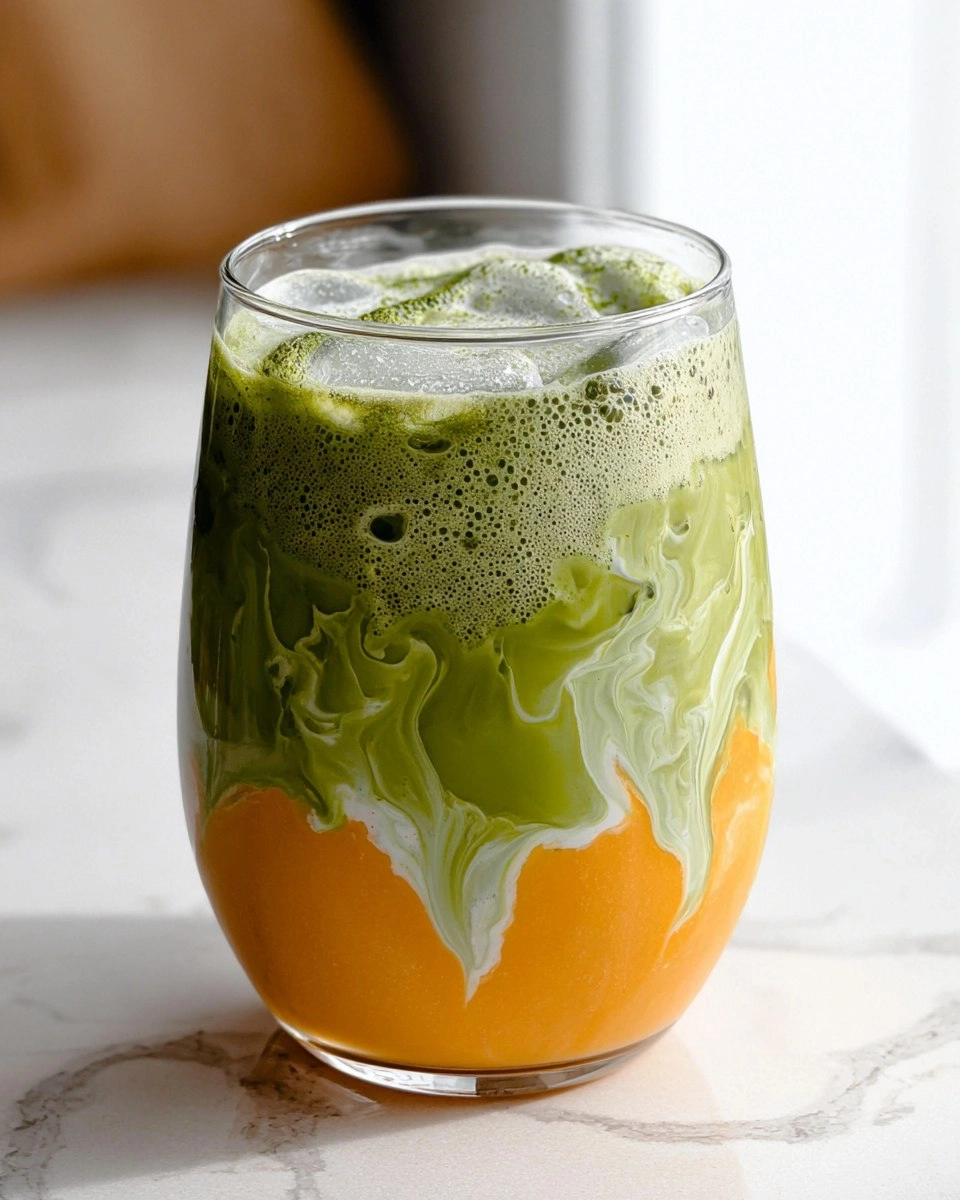 Pumpkin Spice Matcha Latte