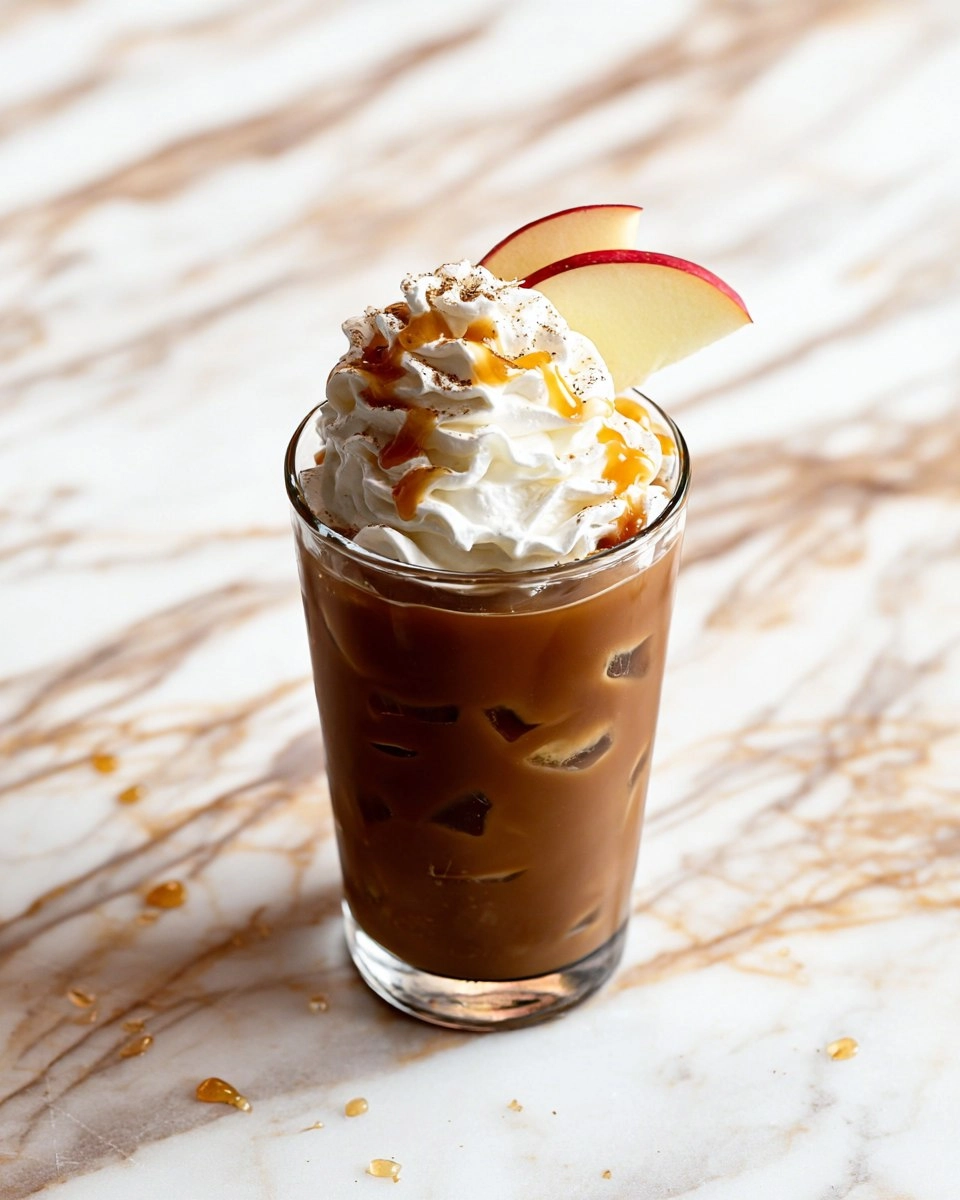 Caramel Apple Spice Iced Coffee