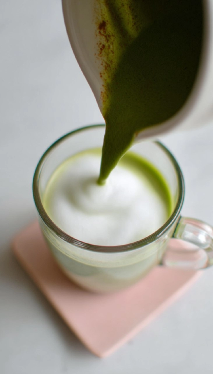 Cinnamon Matcha Latte
