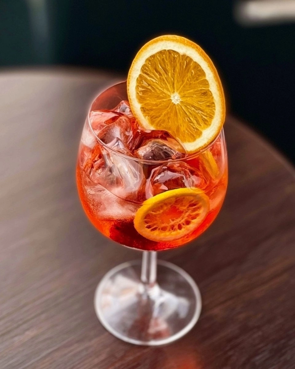 Blood Orange Aperol Spritz