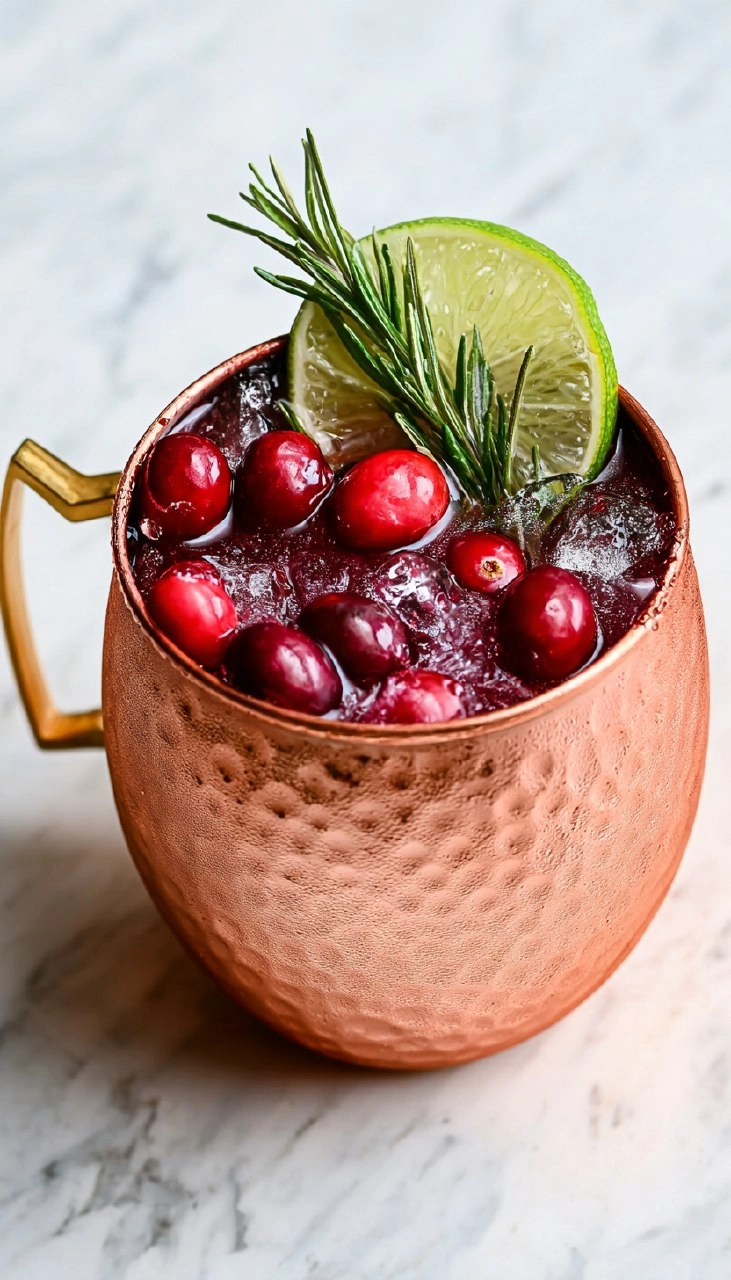 Cranberry Moscow Mule