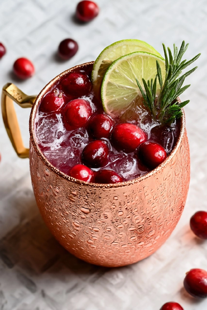 Cranberry Moscow Mule