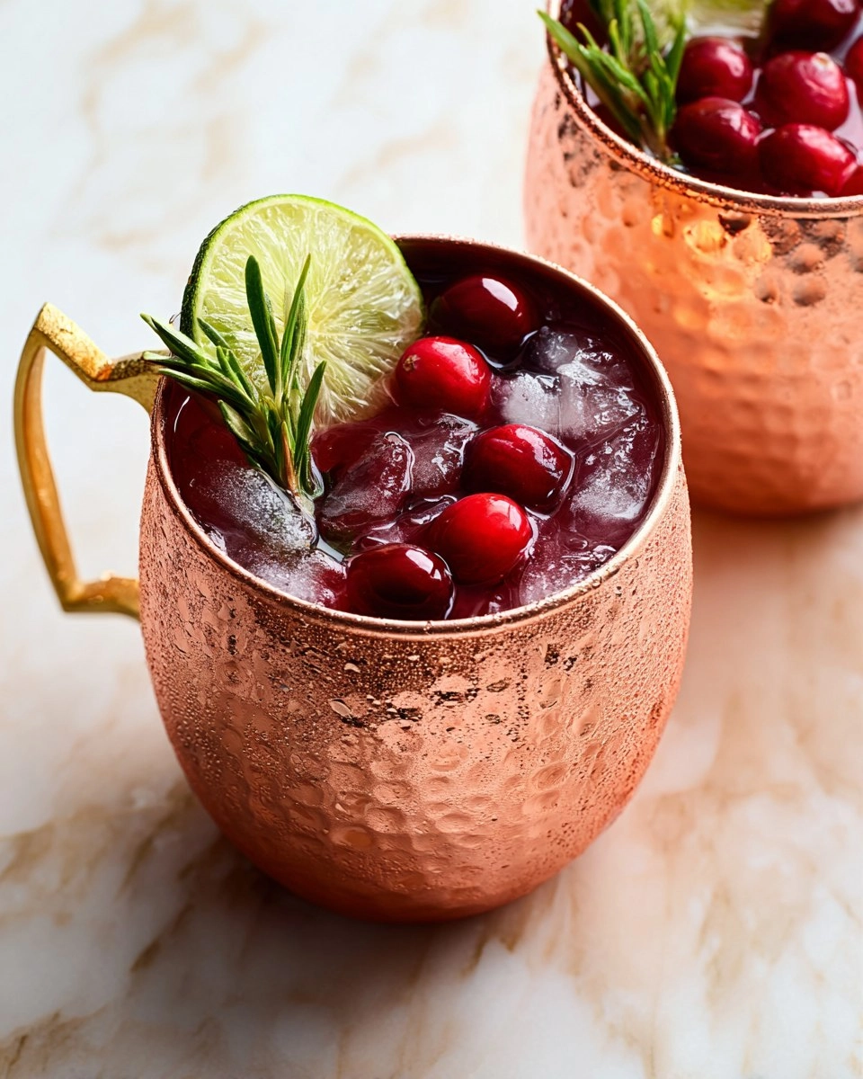 Cranberry Moscow Mule