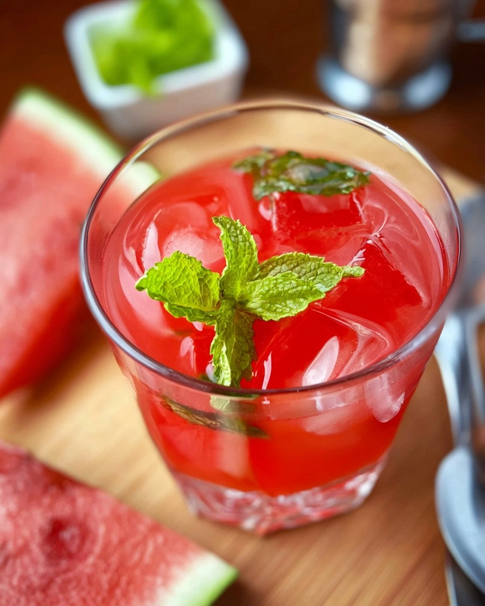 Watermelon Mojito Cocktail